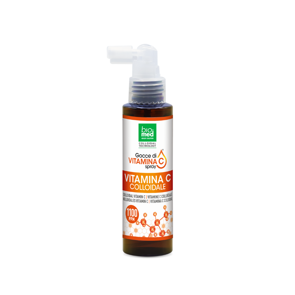 Vitamina C colloidale spray sublinguale 1100ppm - 100mL