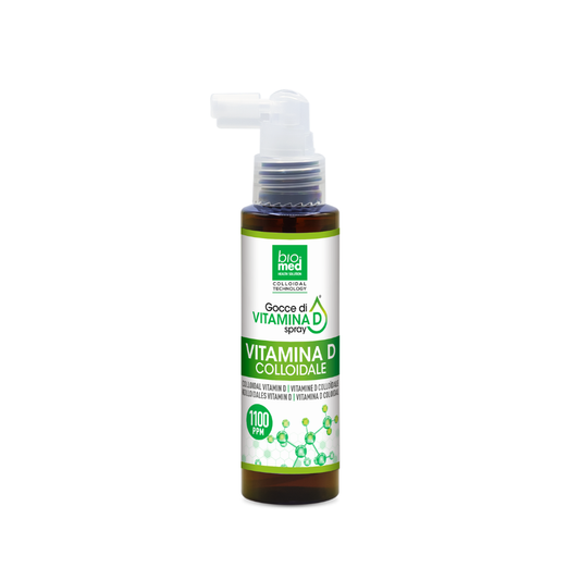 Vitamina D colloidale spray sublinguale 1100ppm - 100mL