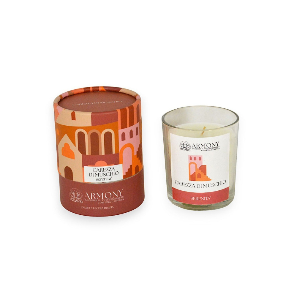 Candela Serenità - Carezza di Muschio - 200g