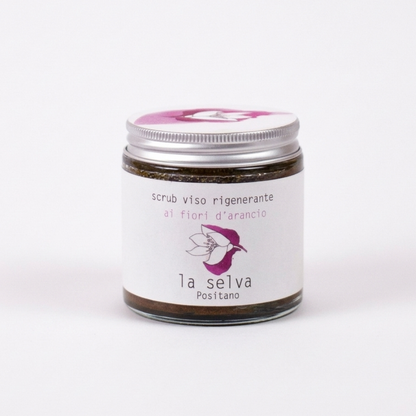 Scrub viso rigenerante Fiori d'Arancio - 100g